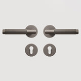 Modern Brass Door Lock Set - Level Decor