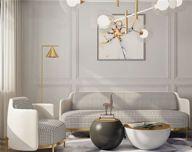 Nordic Designer Fabric Sofa Chair - Level Decor