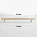 Nozzti Brass Textured Cabinet Handles - 381mm length - Level Decor