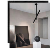 Adjustable Pipe LED Pendant Light - Warm White / 10w / Black - Level Decor