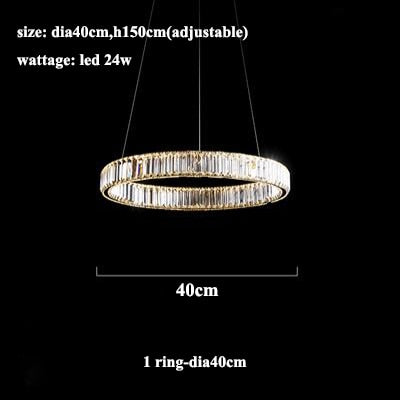 Luxury Crystal Led Chandelier