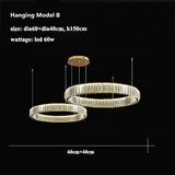 Luxury Crystal Led Chandelier
