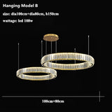 Luxury Crystal Led Chandelier
