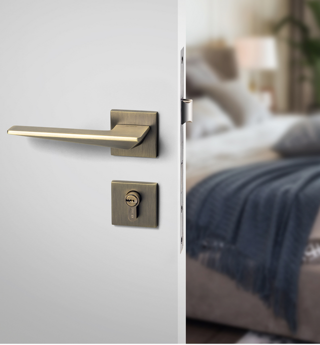 American Style Anti-theft Door Handle - Level Decor