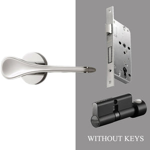 Deadbolt Drawer Home Cabinet Door Locks with keys Deadbolt Cylinder Latch  Silver Tone 