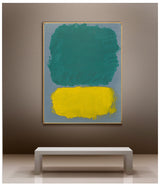 Famous Mark Rothko Focus Canvas Painting - Level Decor