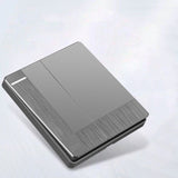 Modern Grey 1-4 Gang Switch - 2Gang 2Way - Level Decor