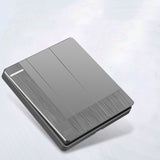 Modern Grey 1-4 Gang Switch - 3Gang 1 Way - Level Decor