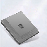 Modern Grey 1-4 Gang Switch - TL socket - Level Decor