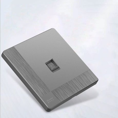 Modern Grey 1-4 Gang Switch - TL socket - Level Decor