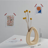 Nordic Dried Flower Ceramic Vase - B - Level Decor