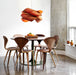 Wooden Retro Style Dining Chair - Level Decor