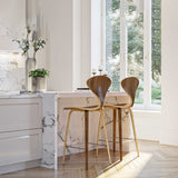 Wooden Retro Style Dining Chair - Level Decor