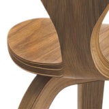 Wooden Retro Style Dining Chair - Level Decor