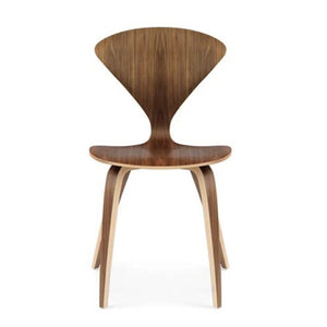 Wooden Retro Style Dining Chair - Brown - Level Decor