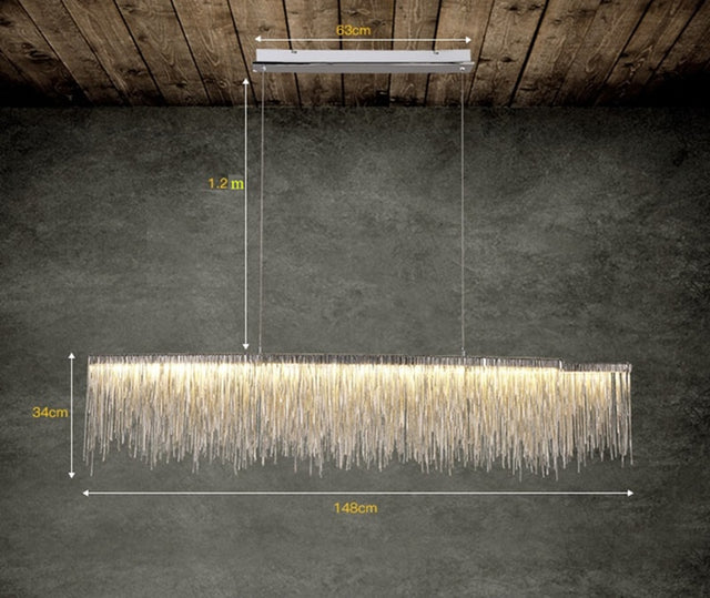 Modern Three Grades Nordic Chandelier - Level Decor