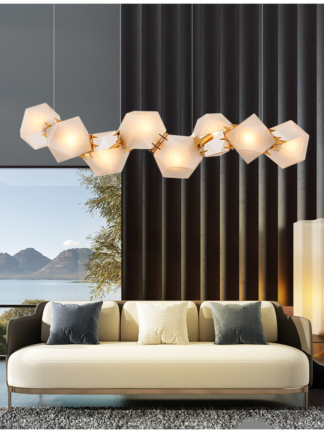 Modern Mystic LED Chandelier - Level Decor