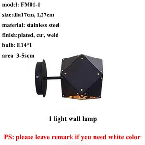 Modern Mystic LED Chandelier - 1 light wall lamp / 3 lights changeable - Level Decor