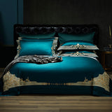 Royal Sansa Egyptian Cotton Duvet Cover Set - Level Decor